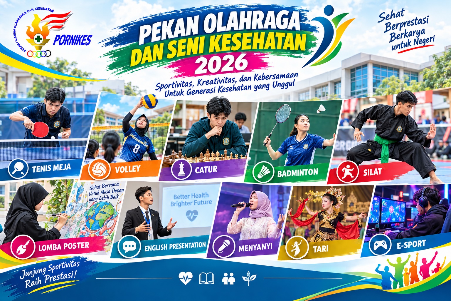 Pekan Olahraga dan Seni Kesehatan (PORNIKES) 2026